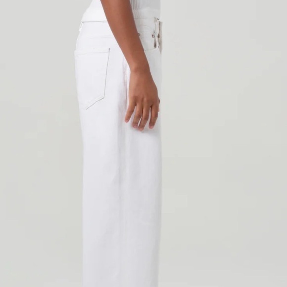 Agolde Women's Flare White Jeans - Picture 3 of 9